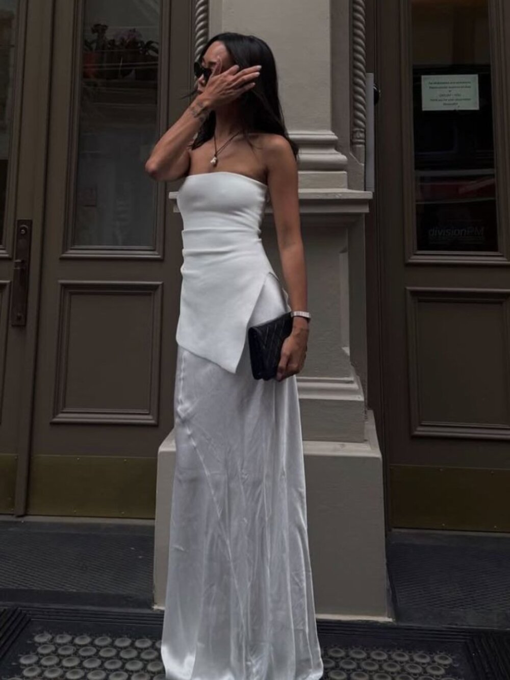 DISSH Satin Charli Maxi Skirt